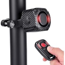 WSDCAM Two-Way Bike Alarm 120dB, USB-C Rechargeable with Remote