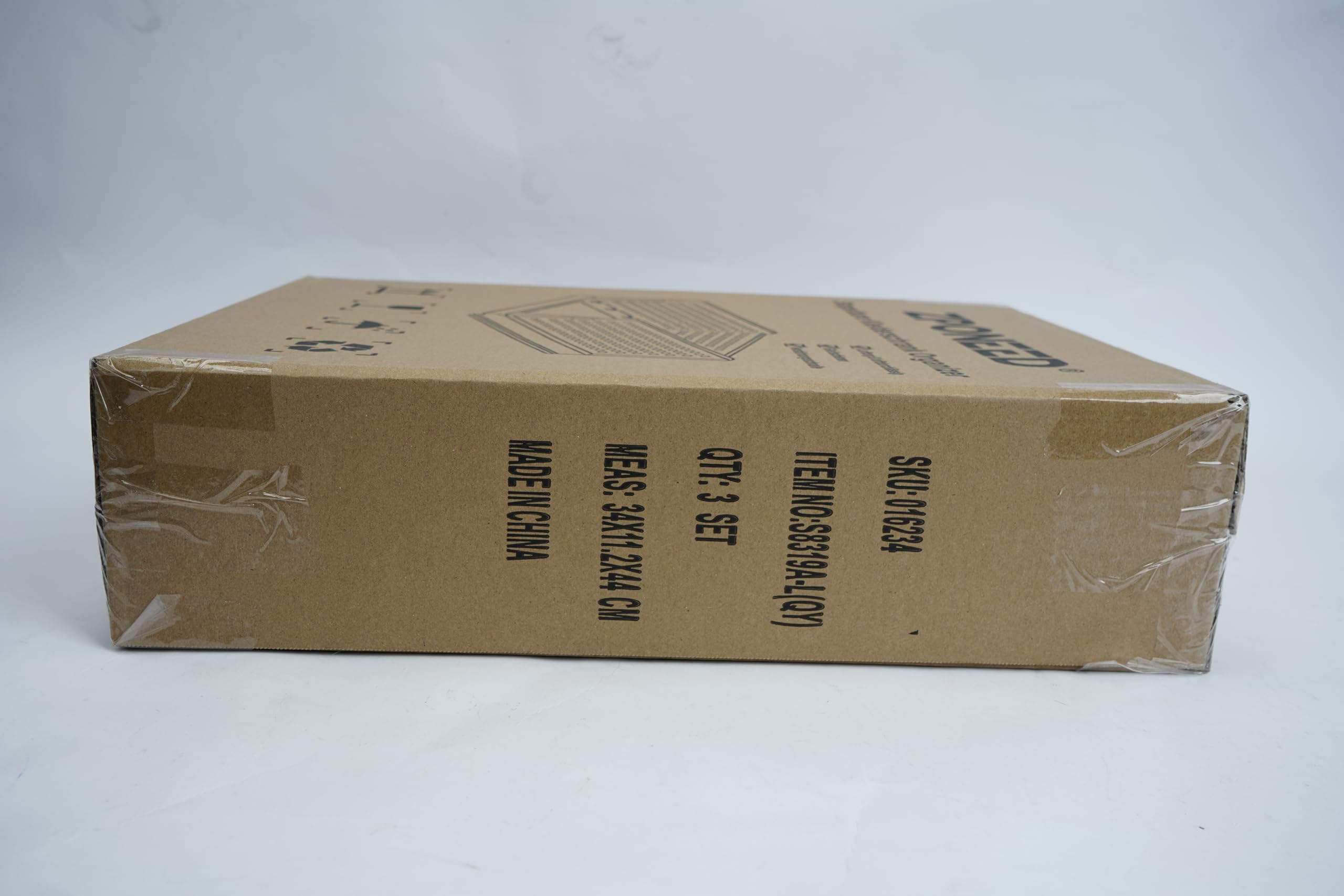 Juego de 5 cajones altos, organizador de armario apilable blanco, XL | caja de almacenamiento plegable, cajones apilables, cajas de almacenamiento de plástico, 42 x 33 x 25 cm