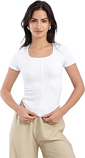 توب عادي مضلع عصري للنساء من كارينا