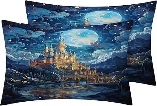 Miniatura 46 de Funda de edredón de playa tamaño matrimonial Juego de ropa de cama Sunset Sea 3 piezas Funda de edredón de microfibra suave con lazos