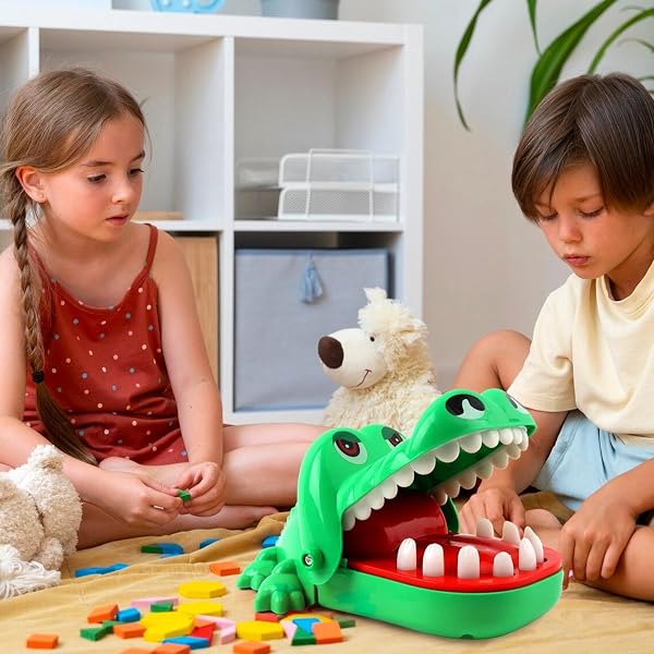 Giocattolo di Coccodrillo Morditi Le Dita - Creativo Regali per Bambini - 4