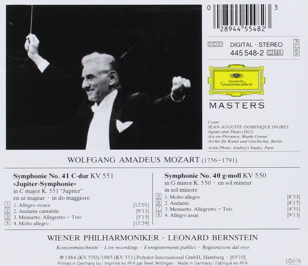 Mozart: Symphonies Nos. 40 & 41