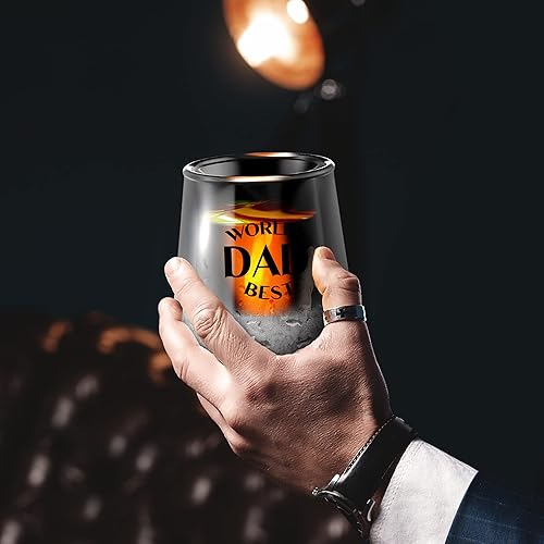 Miniatura 5 de GALVANOX Regalo de vaso de whisky congelado para papá taza enfriadora congelada aislada de 7 onzas 7 onzas disfruta del escocés frío y el bourbon