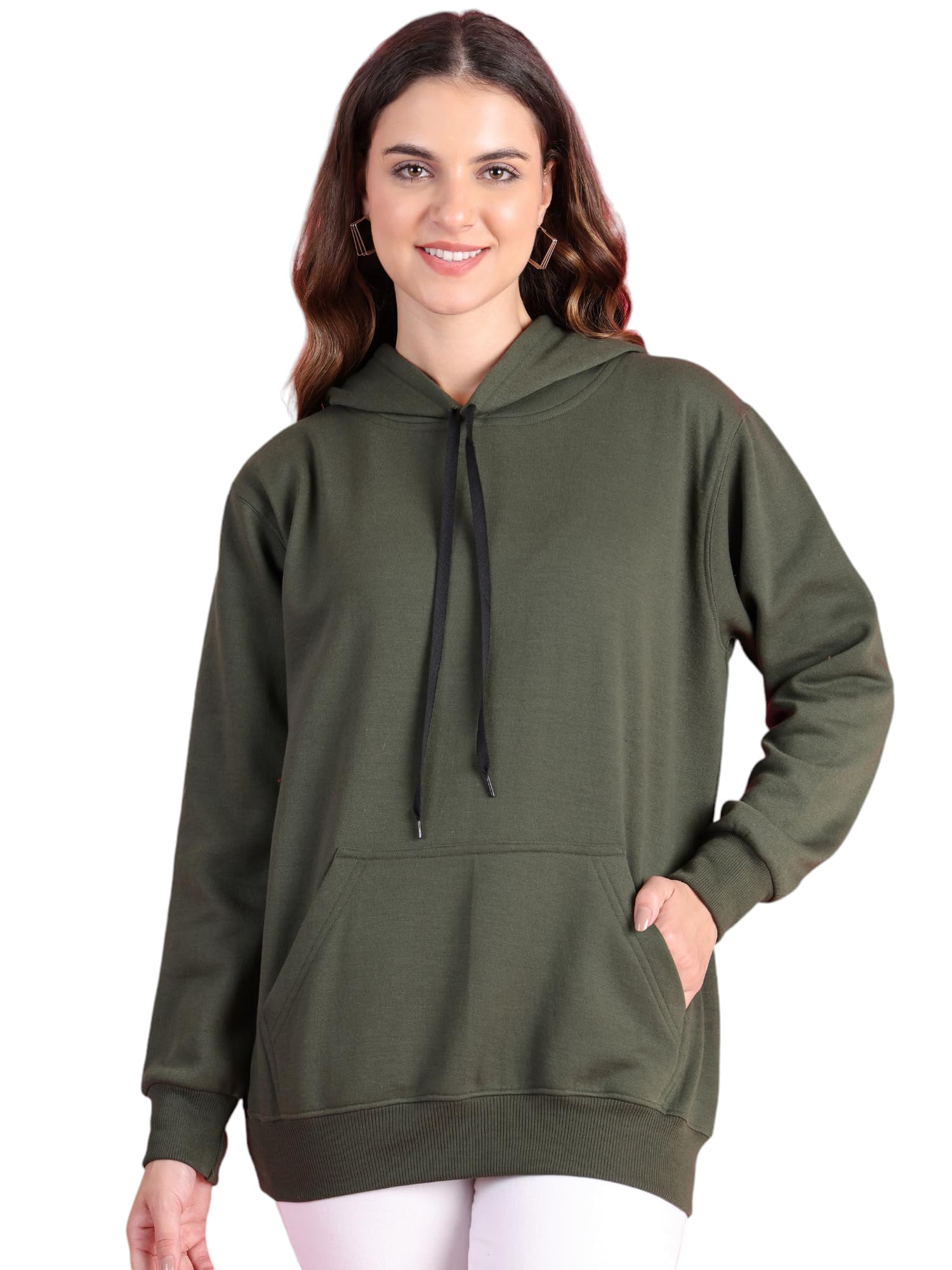 mack jonney Fleece Regular Fit Solid Hoodie for Women-MACK640071-picture-28