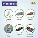 Cleno Shoe Cleaner Wipes | Shoe wipes for all shoes | Sneaker Cleaner- Wet Wipes for Cleaning | removes dirt & stain | White Shoe Cleaner Wipes | For All Shoes – 50 Wipes gallery image