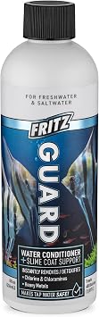 Fritz Aquatics FritzGuard Water Conditioner/Dechlorinator Makes Tap Water Safe for Fresh & Salt Water Aquariums 8-Ounce