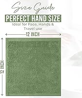 Vista 58 de DAN RIVER Juego de 4 toallas de baño, 27 x 54 pulgadas, 100% algodón, más grandes y ligeras, de secado rápido, súper suaves y absorbentes, toallas