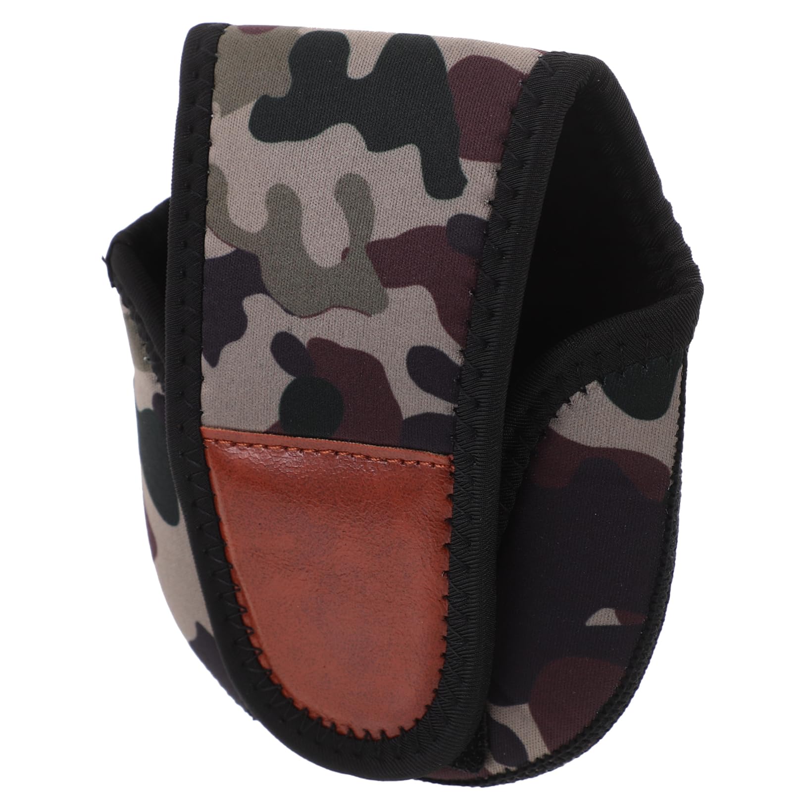 OSOLADY 2pcs Neoprene Fishing Reel Cover Case Protective Bag for Reel Storage Accessories Medium Size Green