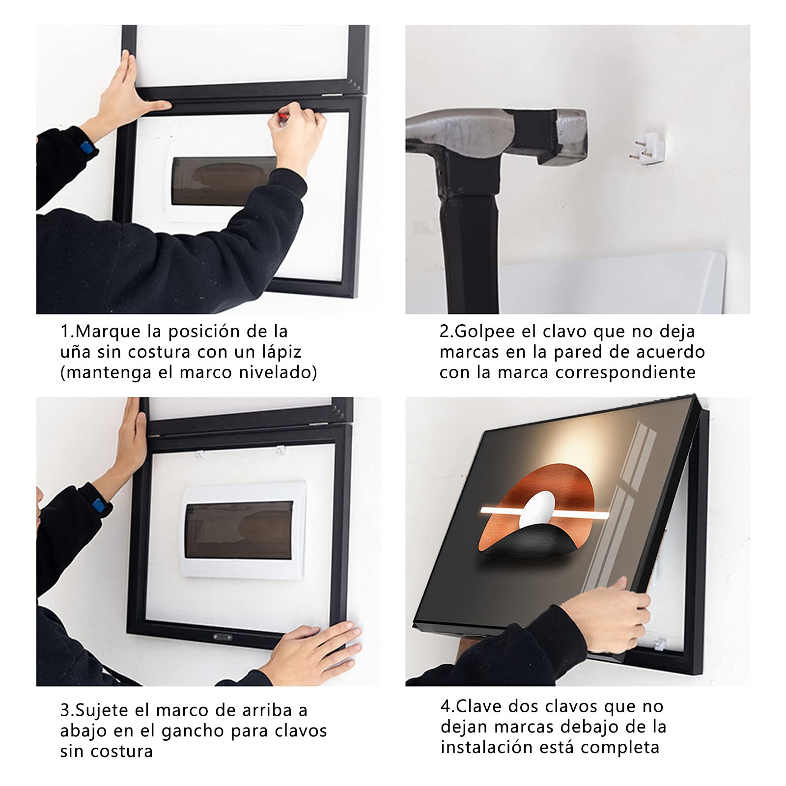 Quadro Decorativo della Scatola di Distribuzione, Coperture del Misuratore di Luce Copertura del contatore Decorativo Scatola del Contatore Elettrico Scatola di Distribuzione Staccabile Interruttore