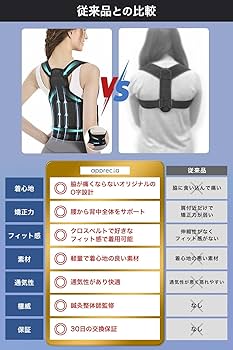 Amazon | apprecia 脇が痛くない 姿勢サポーター【鍼灸整体師
