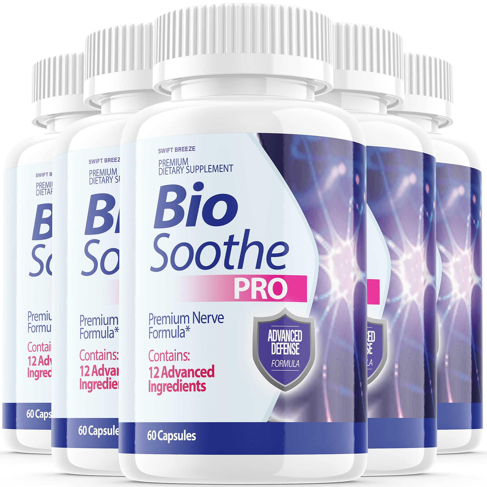 5 Pack) Biosoothe Pro Neuropathy Treatment Capsule for Nerve Pain Repair  Pills Bio Soothe Premium Formula Supplement Alpha Fix Neeve (300 Capsules)  : Amazon.sg: Health, Household & Personal Care