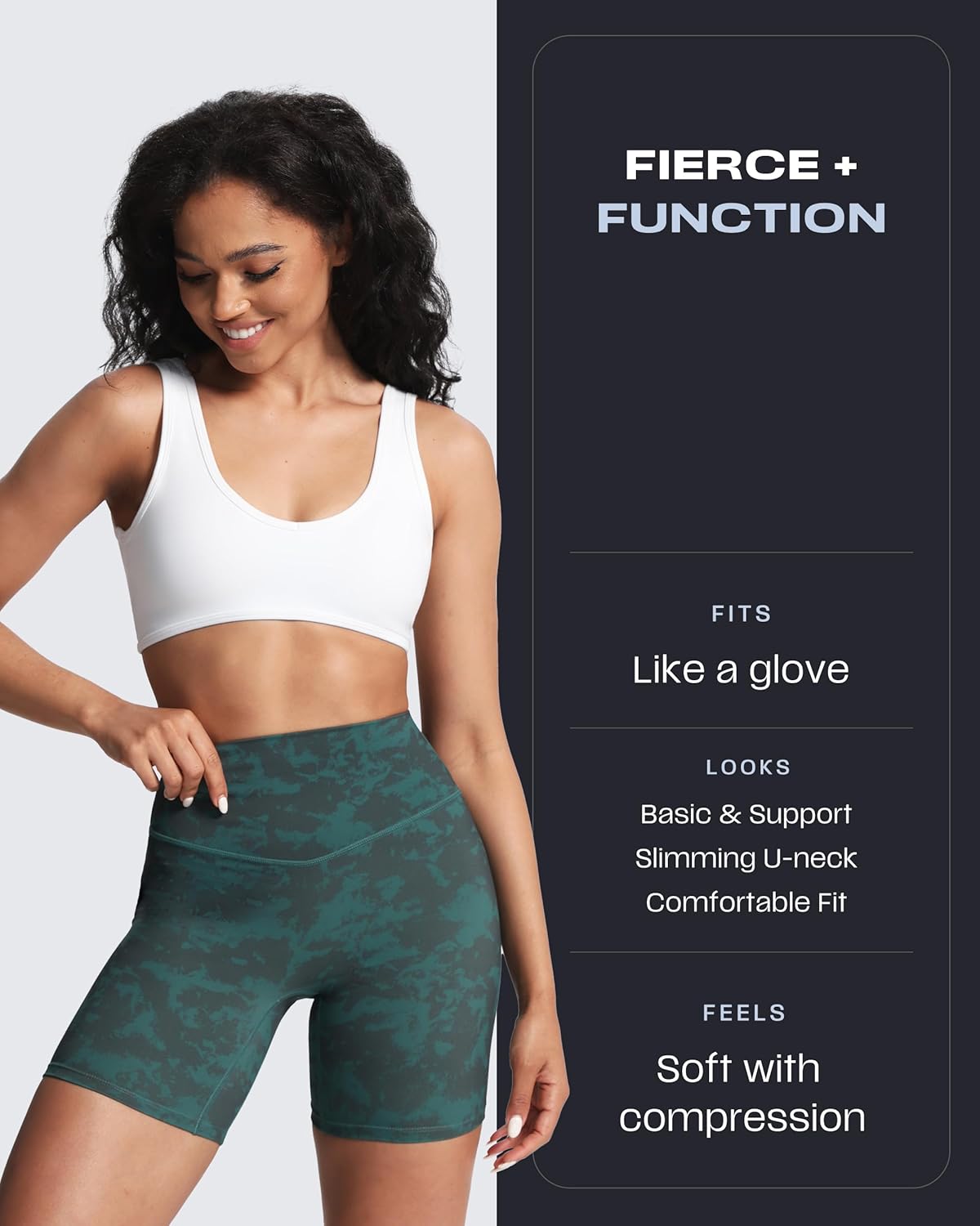 Aoxjox Women's Workout Sports Bras Basic Baddie Fitness Training Gym Bra Yoga Crop Tank - Image 4