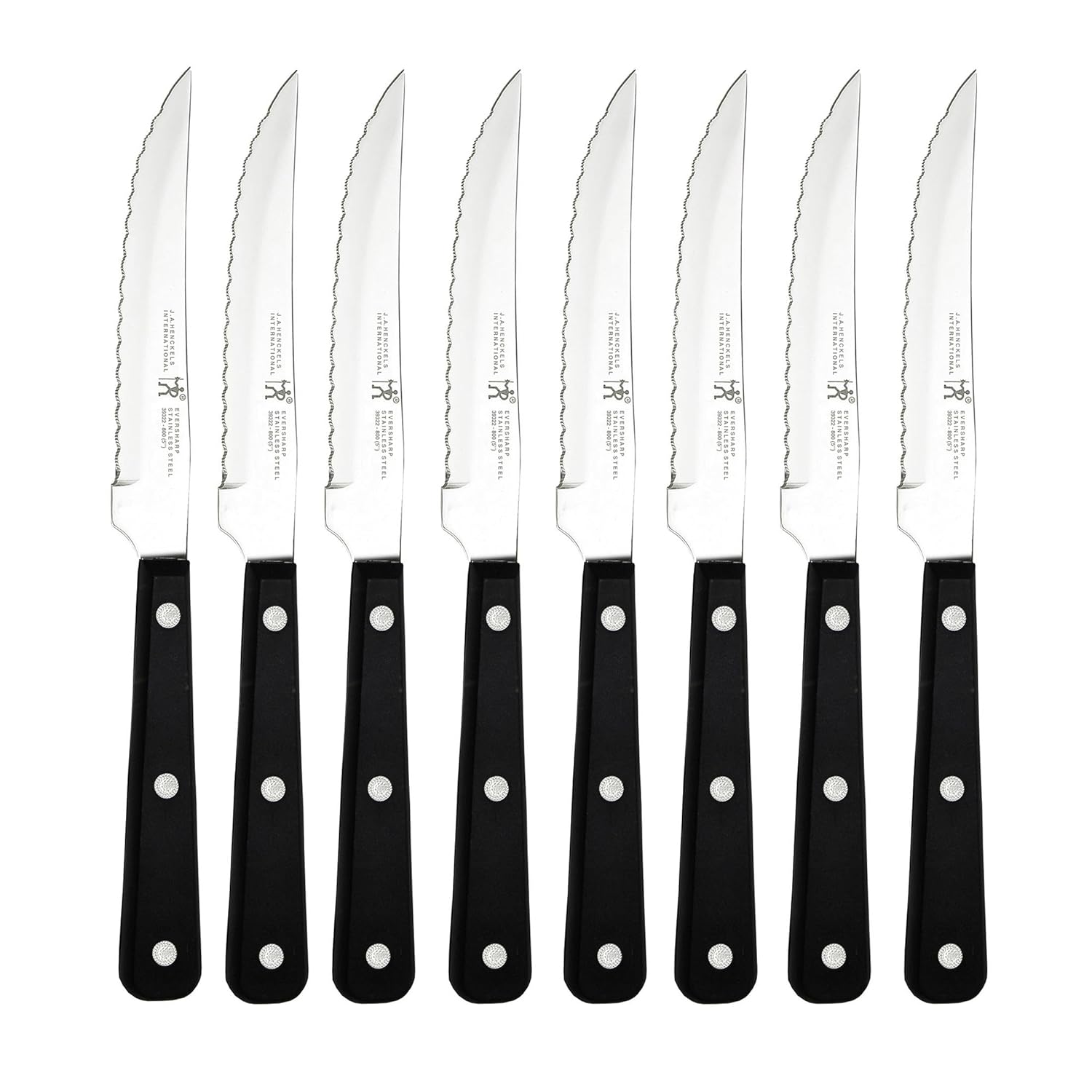 HENCKELS Razor-Sharp Steak Knife Set of 8 German Engineered Informed by 100 Years of Mastery