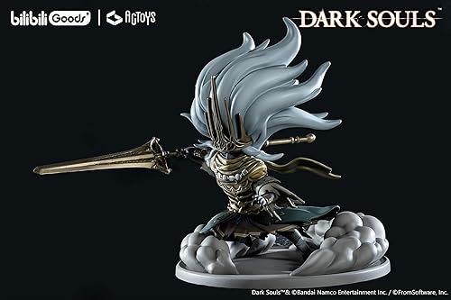 Miniatura 8 de GOOD SMILE COMPANY Picture Dream Toys Dark Souls Figura deformada, rey del nombre, aprox. 5.9 pulgadas (5.906 in), PVC y ABS, figura pintada