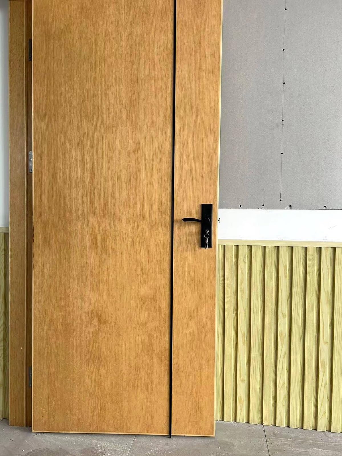T-Sd Metalowa listwa rozdzielająca podłogowa, do płytek winylowych, laminowanych płytek i drewna, łatwe cięcie i wkładanie, 1,3 cm szerokości, 112 cm długości, idealna do progów drzwi i flo G