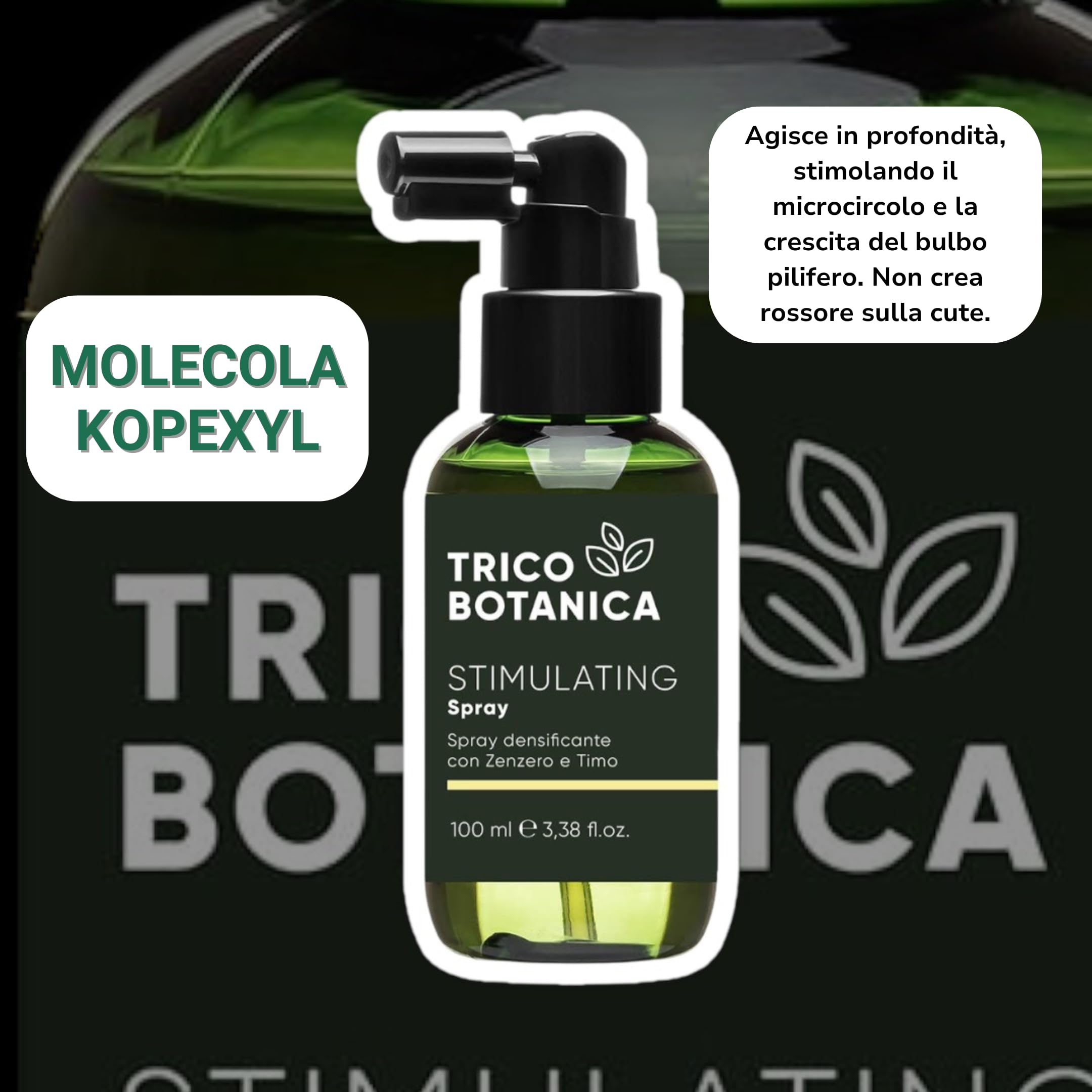 Fiale Anticaduta Capelli Donna Rinforzante In Spray - Utilizzalo Anche Come Lozione Densificante Per La Ricrescita Capelli Uomo