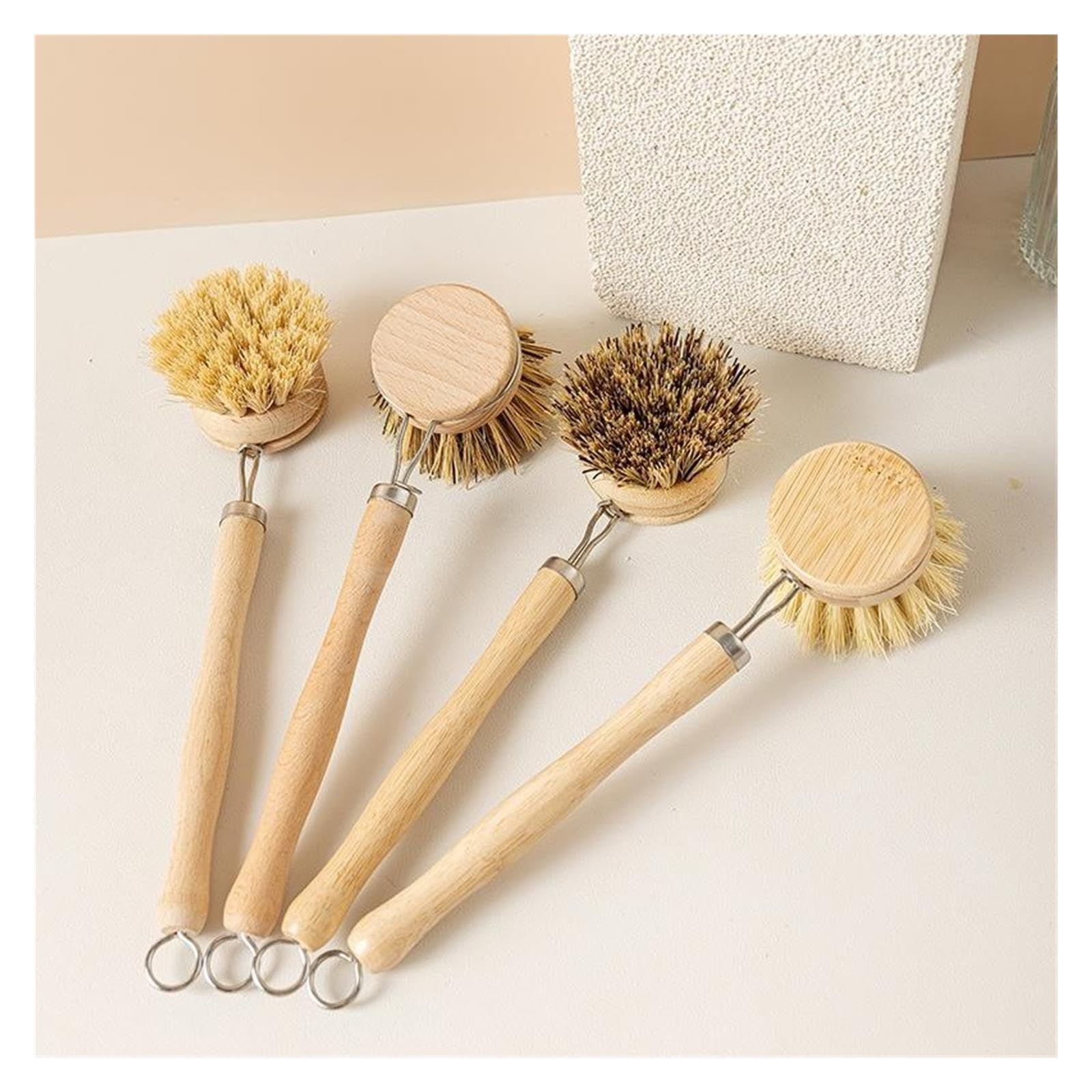 3pcs Multifunctional Long Handle Dish Cleaning Brush pour Cuisine