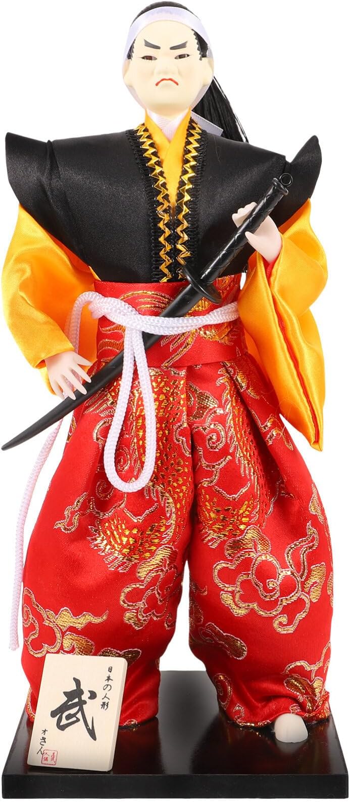 Toyvian Samurai Figure Collectable Doll Japanese Samurai Statue Action Figurine Ornament Samurai Japanese Figurine Ornament Desktop Decor