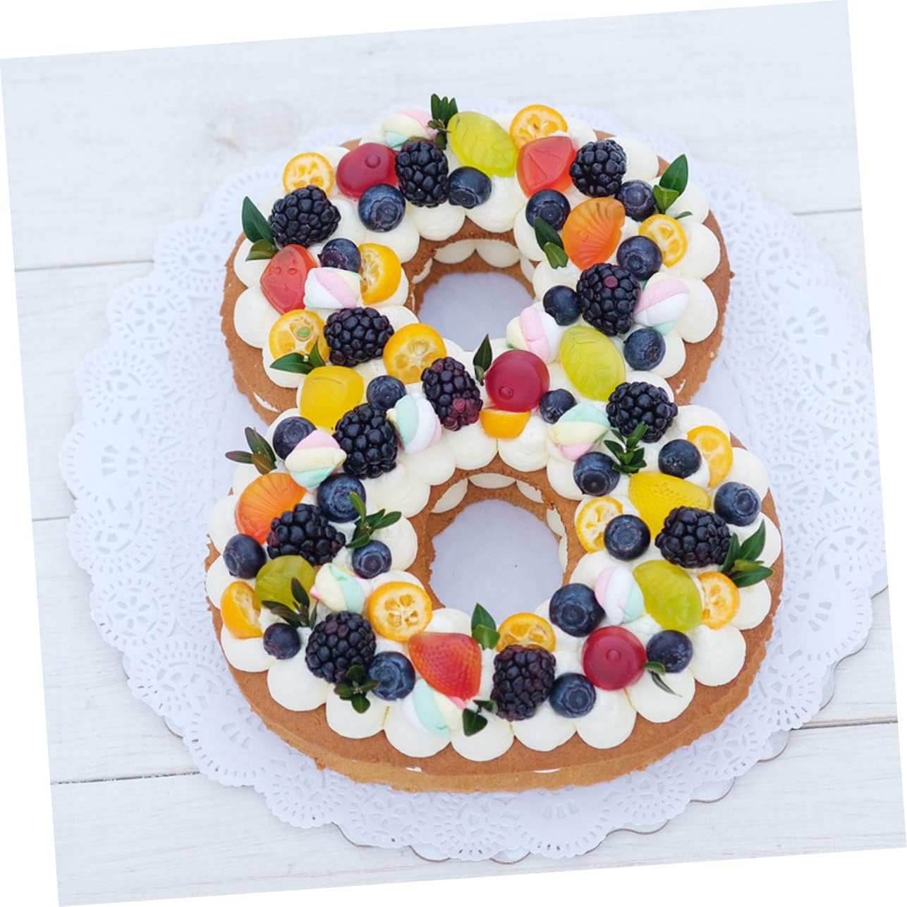 37pcs Cake Templates DIY Alphabet Cake Stencils Baking Decorating Supplies