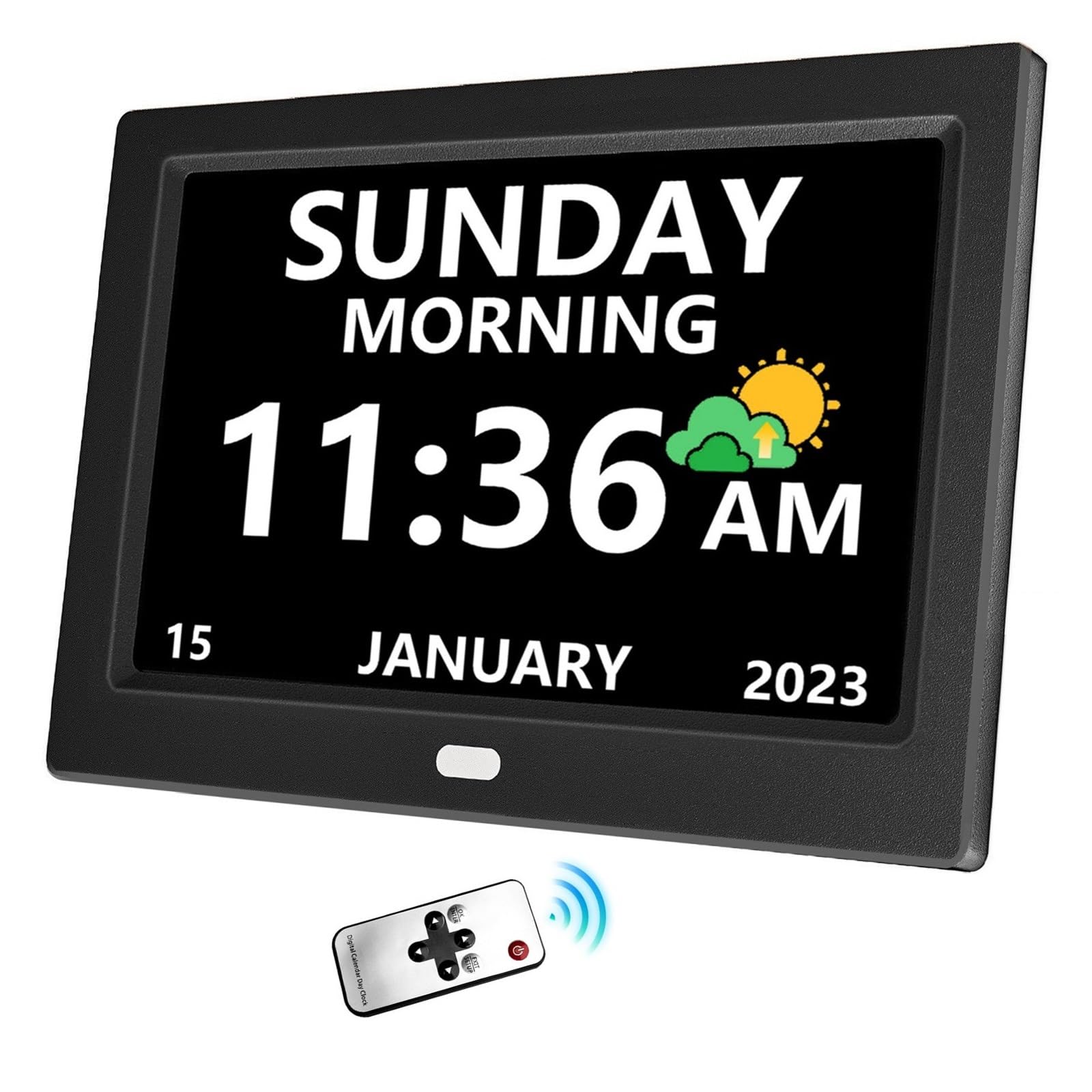 Amazon.com: LXBYJKJ 10 Inch Digital Clock with Day and Date for