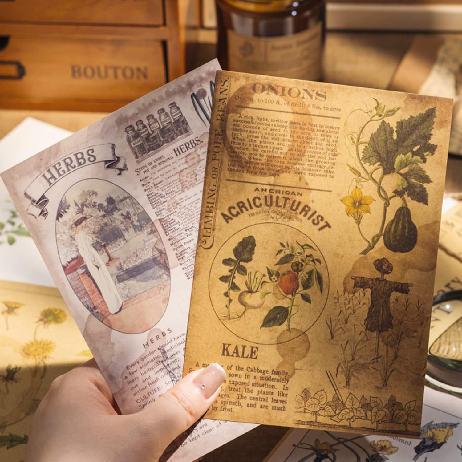 120 Pcs Vintage Decorative Scrapbooking Paper Supplies, Junk Journal Vintage Paper for Travel Journal Embellishment, Art Craft, Gift Wrapping, Wall Decoration : Arts, Crafts & Sewing