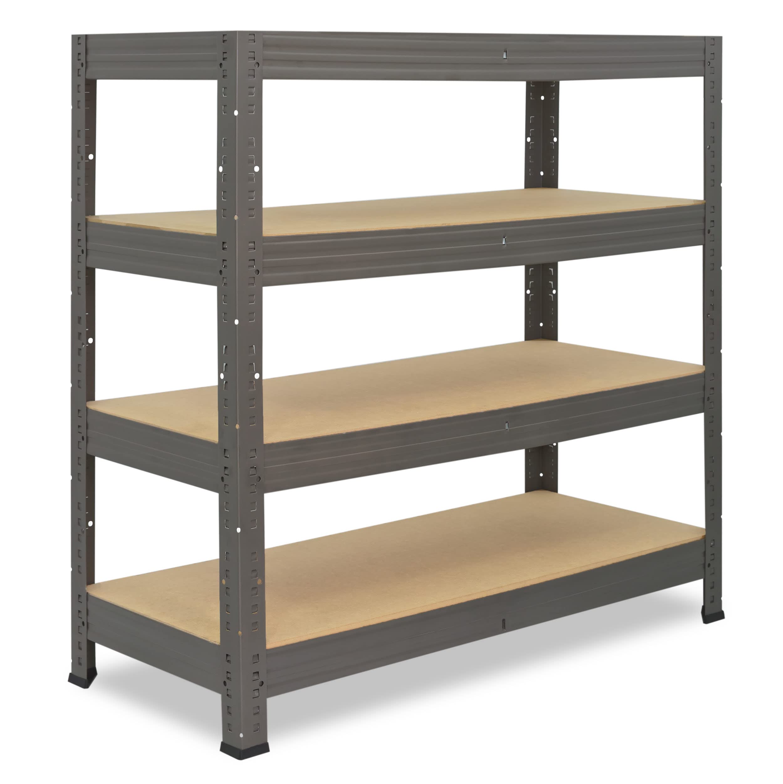 shelfplaza Pro 90x100x60cm regał metalowy szary: 4x200kg
