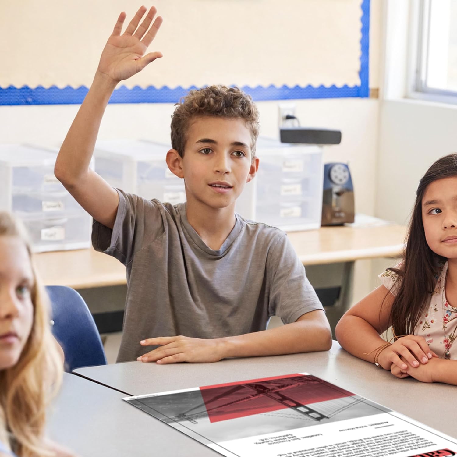 Quarterhouse 8 Poster American Landmarks Set, Social Studies Classroom Learning Materials for K-12 Students and Teachers, 12 x 18 Inches, Made in USA