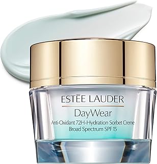Estée Lauder DayWear Anti-Oxidant 72H-Hydration Sorbet Cream SPF 15 | Oil-Free Face Moisturizer, 1.7 Ounce