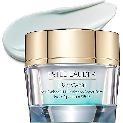 Estée Lauder DayWear Anti-Oxidant 72H-Hydration Sorbet Cream SPF 15 | Oil-Free Face Moisturizer, 1.7 Ounce