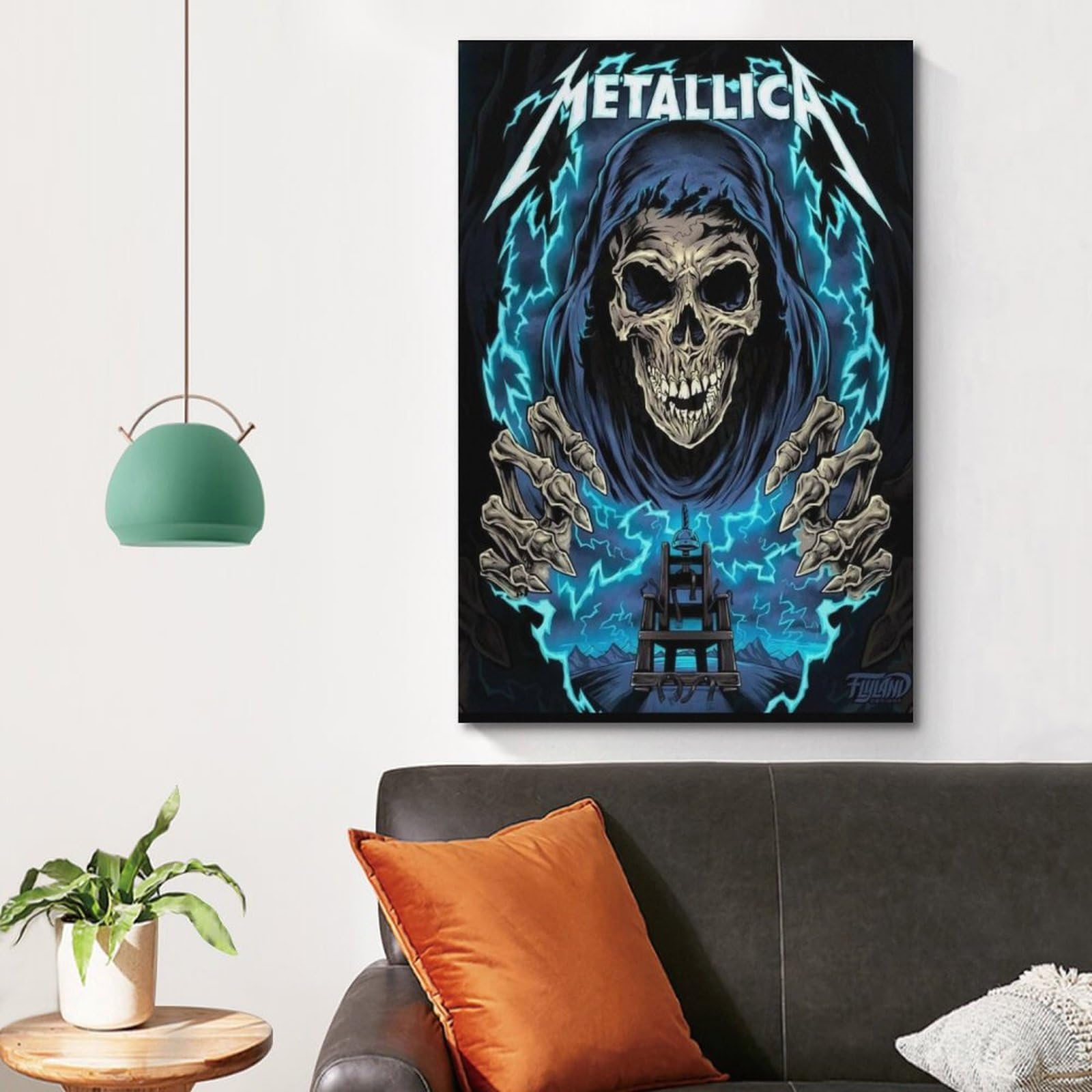 METALLICA Poster 30x45cm - Vintage Wandkunst Für Wohnzimmer & Schlafzimmer