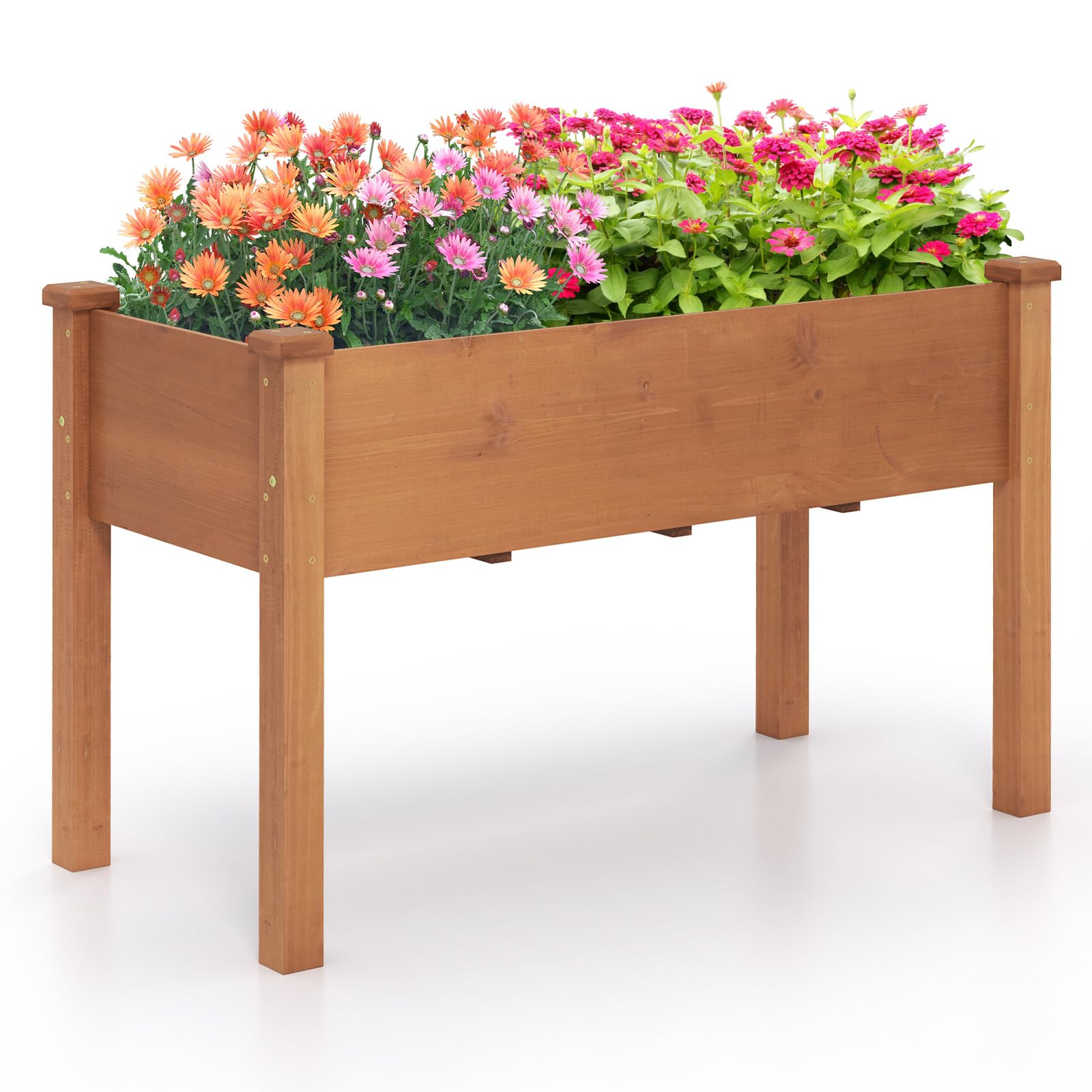 GIANTEX Raised Garden Bed - 6x3ft Metal Planter -15