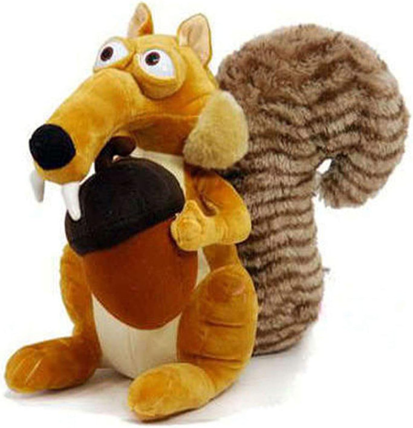 Lovely Animal Doll Ice Age 3 Scrat Squirrel Stuffed Plush Toy 7 inch for Kids Children Gift (Yellow, OneSize)