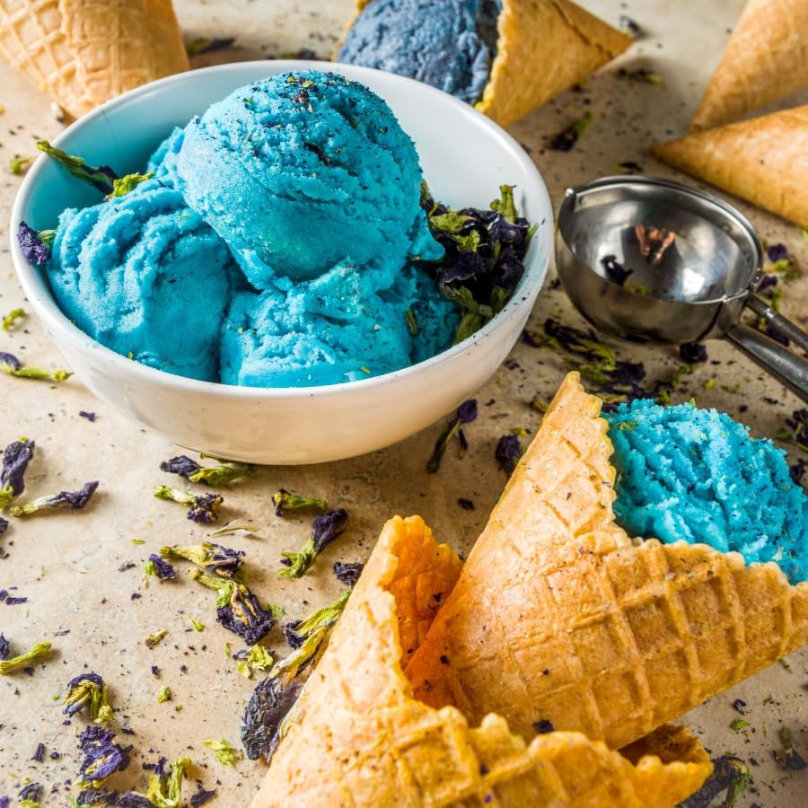 Miniatura 4 de SALINRAAT - Flor de guisante de mariposa seca de alta calidad (1.76 oz  50 g)