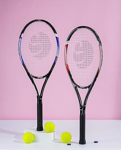 Miniatura 2 de Senston Raquetas de tenis de 27 pulgadas para 2 jugadores con bolsa de raqueta de un solo hombro