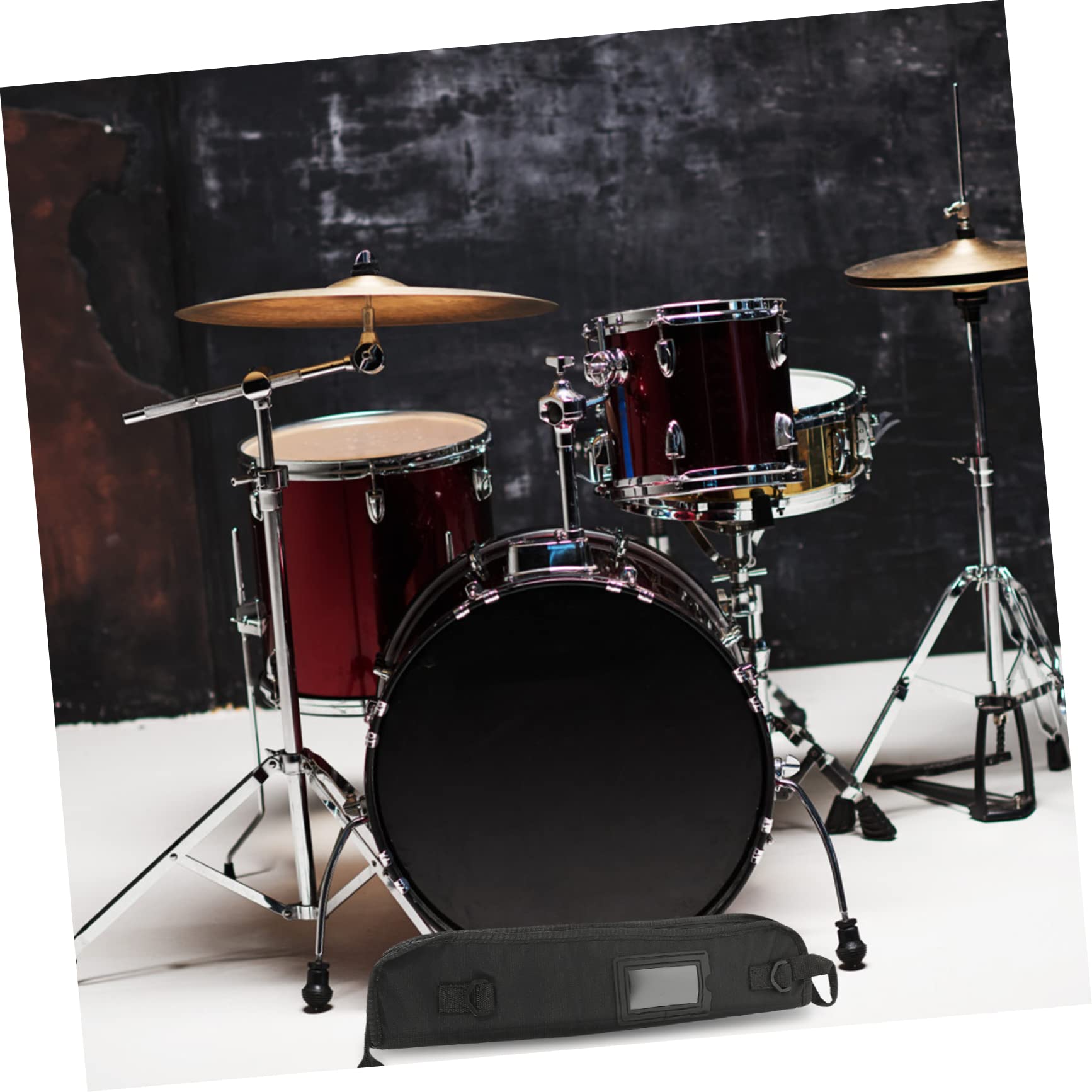 Holibanna Durable Drumstick Bag Holder for Drumsticks Storage Case for Percussion Instruments Easy to Clean and Carry for Drummers