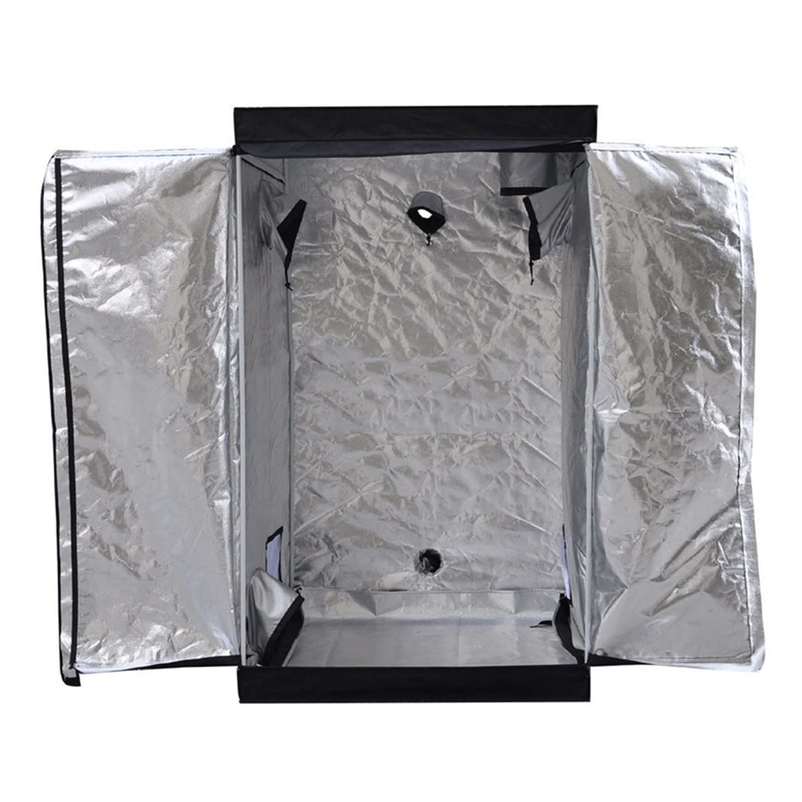 Indoor Grow Tent Plant Grow Box Tent Black 300x300x200cm Oxford Cloth Mylar PE Reflective Lightproof Mylar Lined Metal