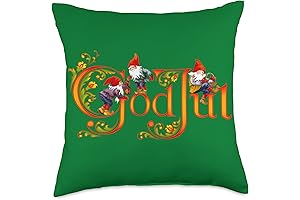 Christmas God Jul Norway Gift Throw Pillow