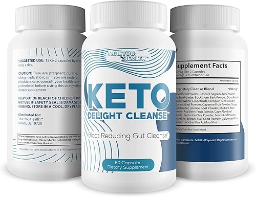 Miniatura 4 de Keto Delight Cleanse - Limpieza Keto Premium - Promueve la reducción de la hinchazón intestinal para una apariencia saludable - Apoya la salud