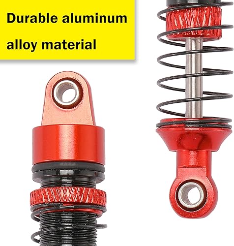 Miniatura 4 de Kimapeso Aluminio 52MM RC Amortiguador de viaje largo ajustable Amortiguador roscado de aceite para TRX4M 118 RC Crawler Actualizaciones Accesorios