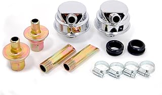 Crankcase Evacuation System w/Chrome Breathers