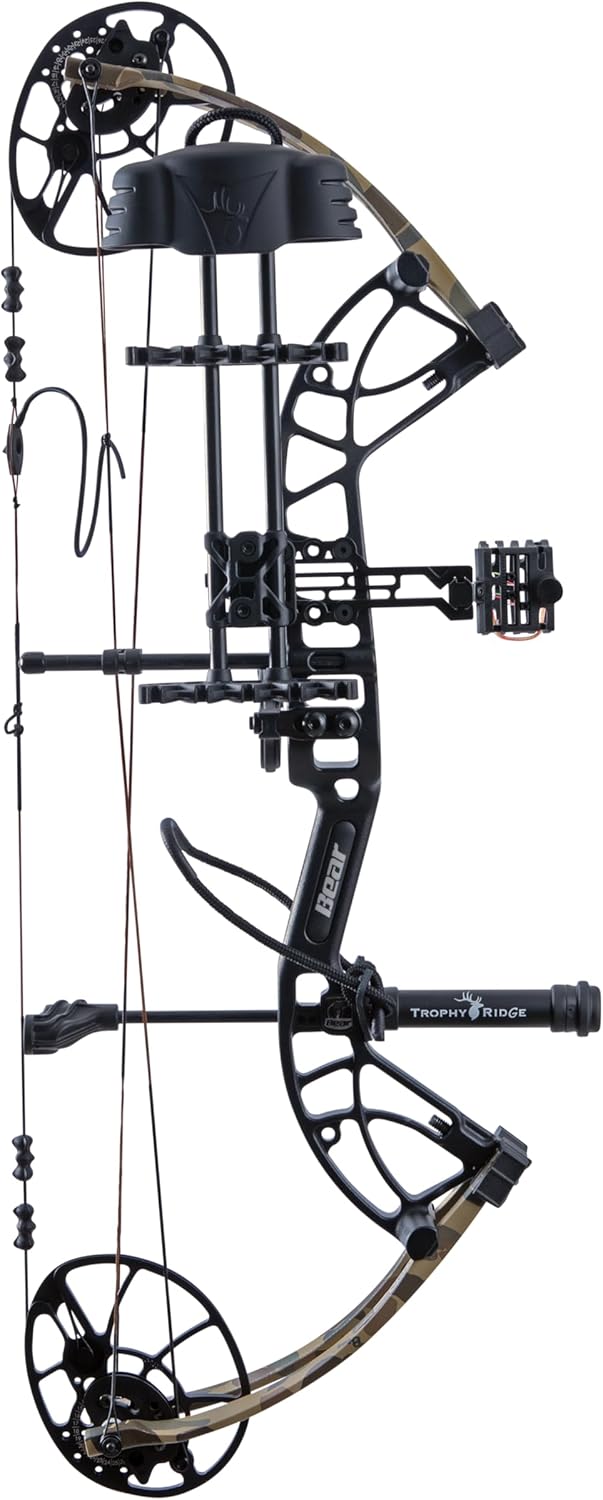 Bear Cruzer G4 Ready to Hunt Compound Archery Bow, 70lb. Draw Weight
