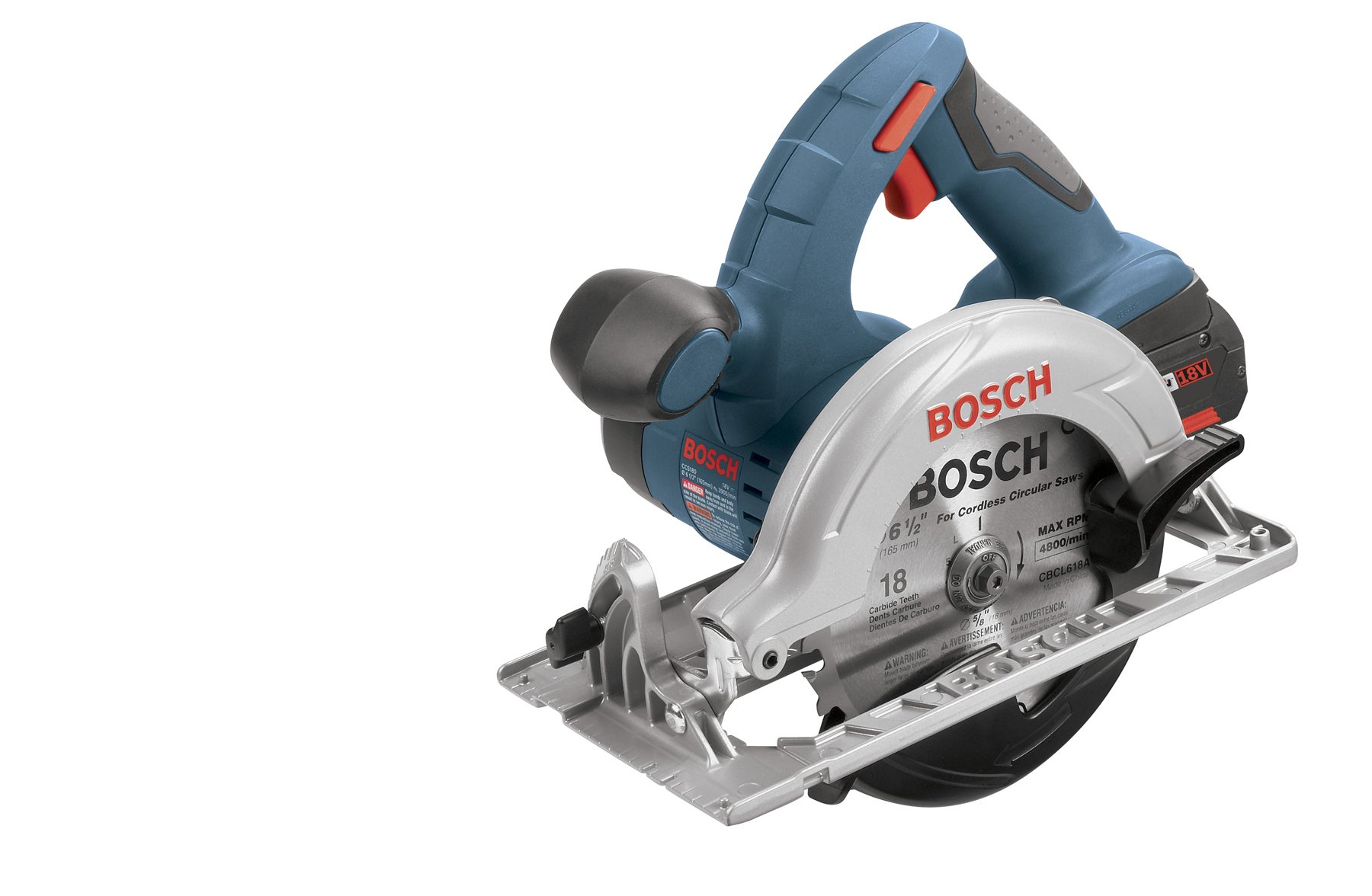 Bosch CCS180K 18-Volt Lithium-Ion 6-1/2-Inch Circular Saw Kit with Battery, and Charger