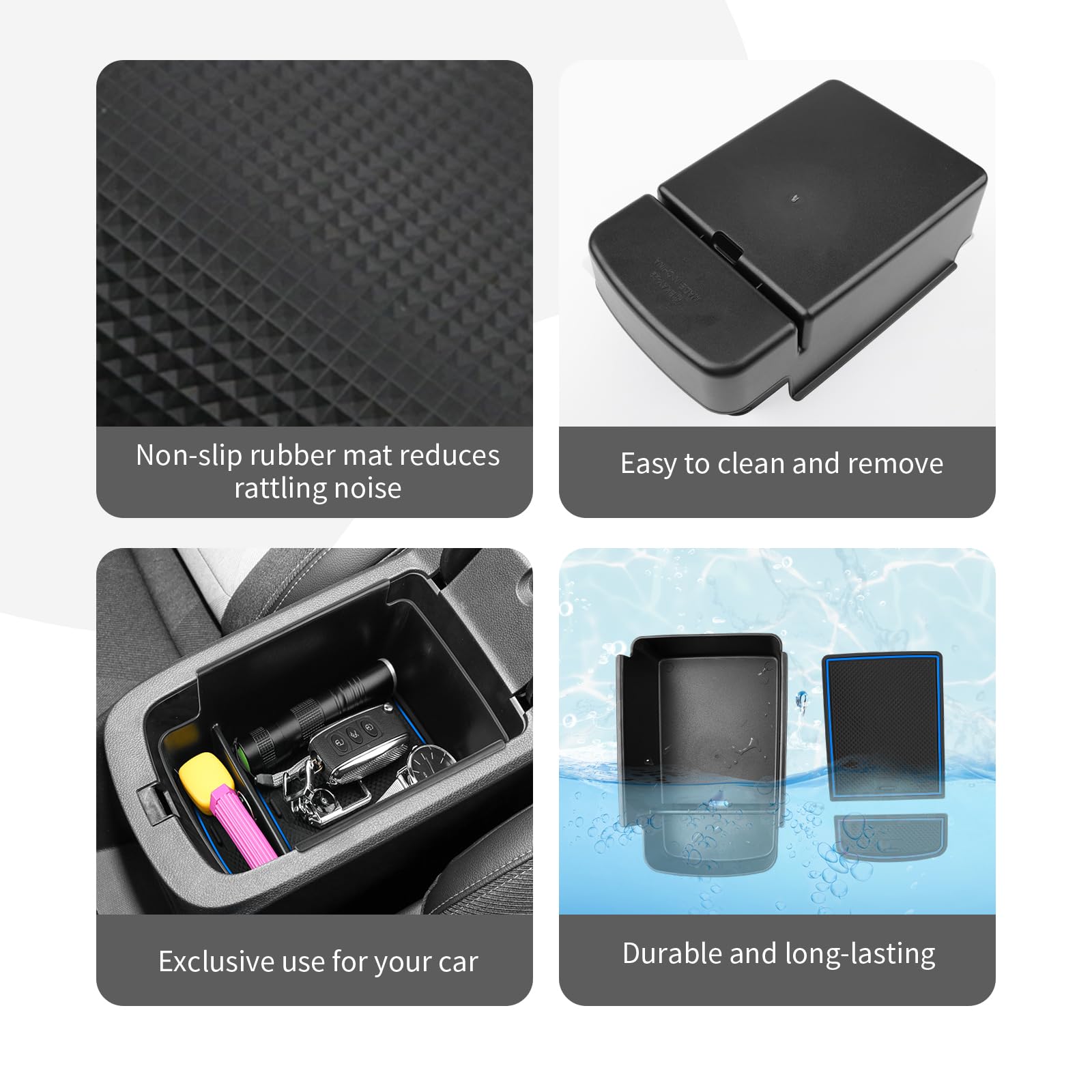 Snapklik.com : CDEFG Center Console Organizer For 2024 Chevy Trax ...