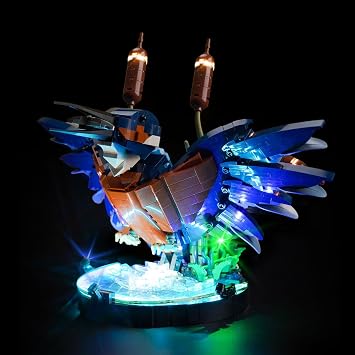 VONADO LED Light Kit Compatible with Lego Kingfisher Bird 10331 for Adults Lights Only, No Models