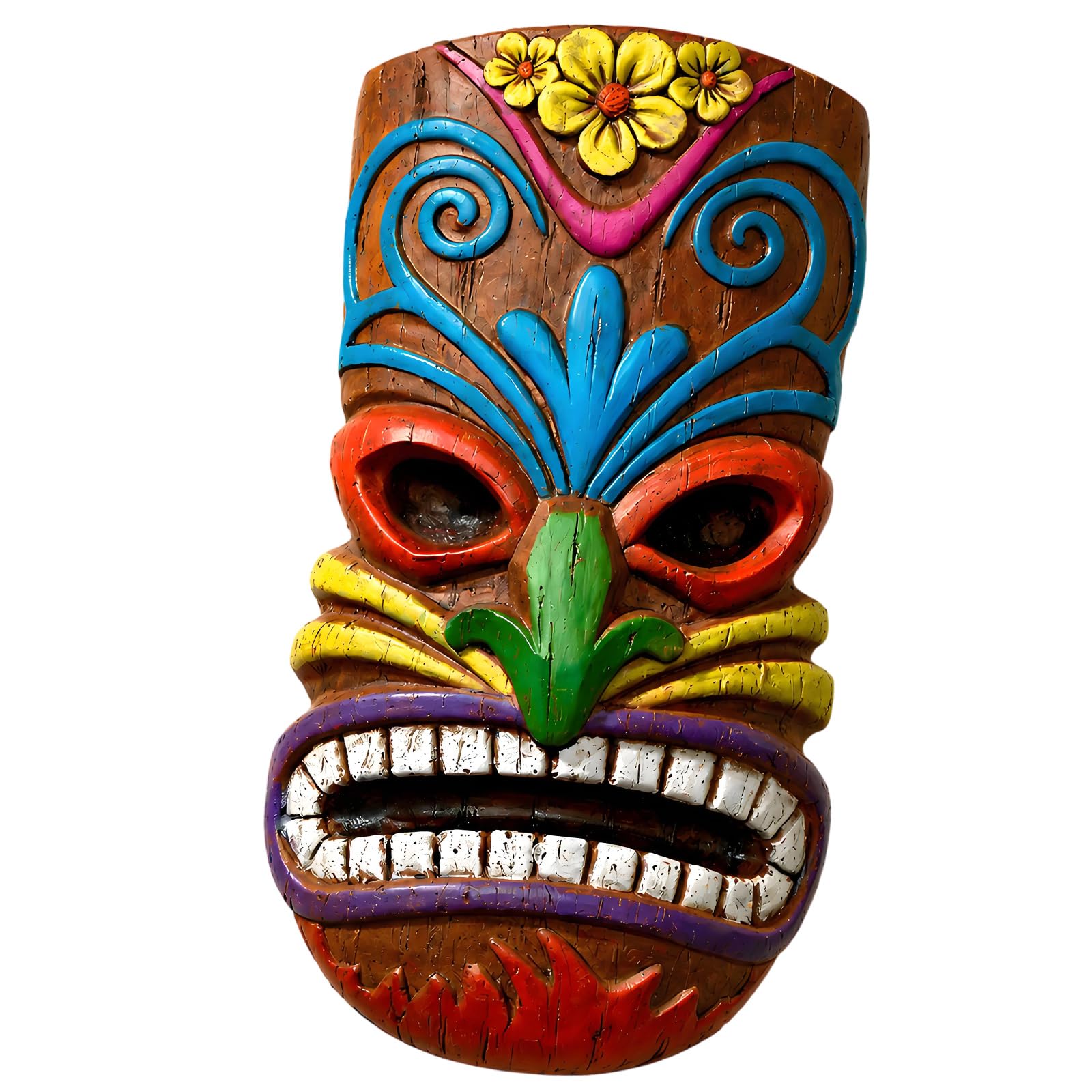 Décoration d'île en résine, le cadeau idéal aspect bois sculpté