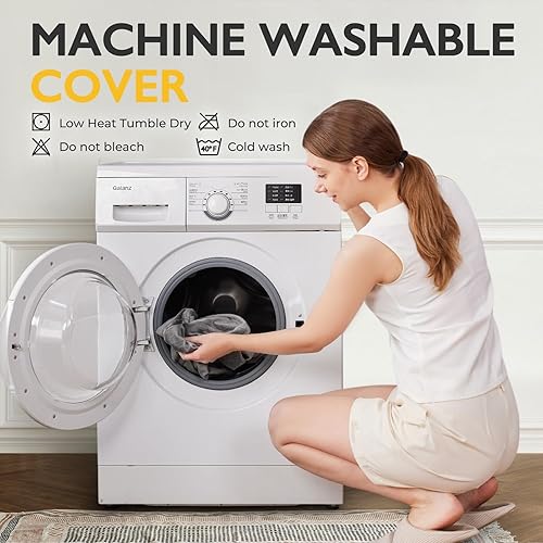 Miniatura 6 de Kingfun 3 Inch CertiPUR-US Memory Foam Camping Mattress, Waterproof Roll up Sleeping Pad for Adults, Comfortable Thick Floor Sleeping Mats for Car