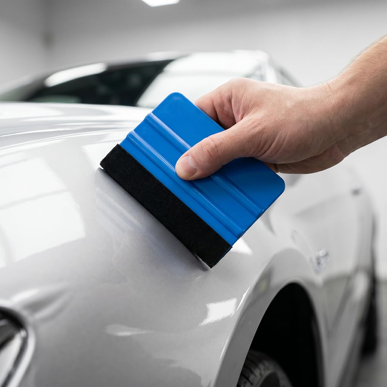 3 Pack Wallpaper Squeegee Set, Felt Edge Tool for Tint and Decals