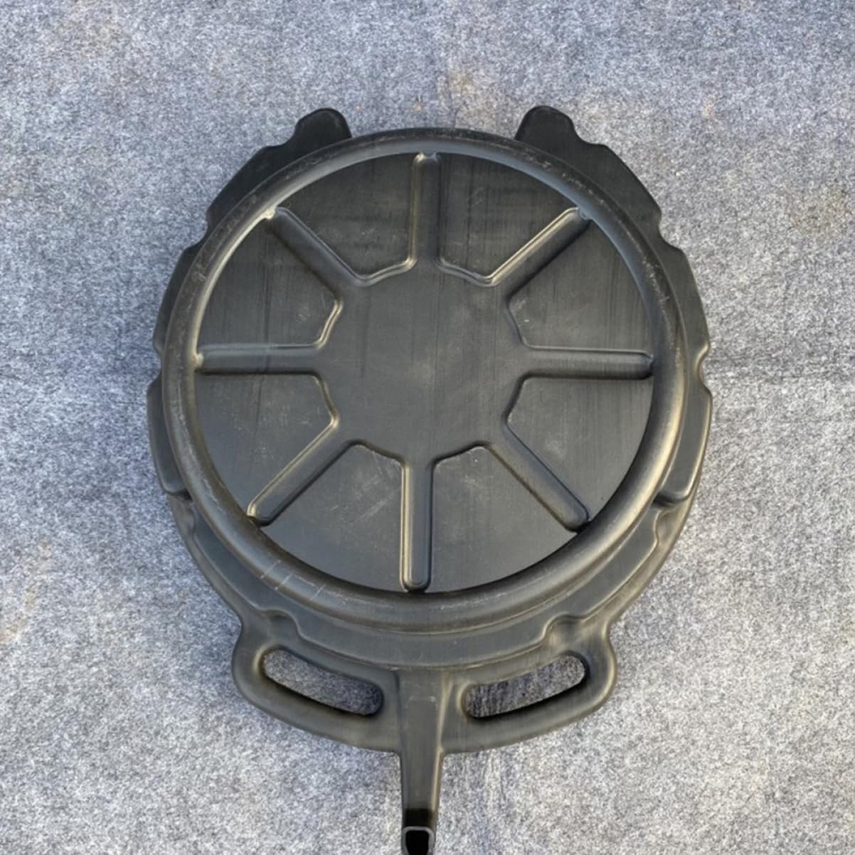 Mikinona Oil Drain Pan Automotive for Changing Oil Durable Pe Waste Oil Catch Basin Versatile Tool Tray for Mechanics and DIY Enthusiasts Easy to Clean
