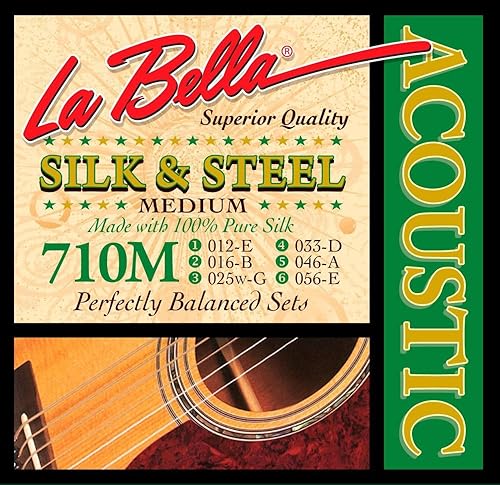 Bella 710M Silk Steel Medium Saiten