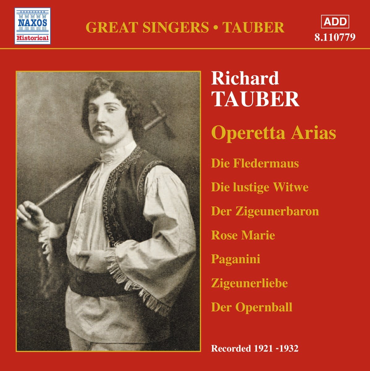 TAUBER, Richard: Operetta Arias